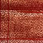 Red Cotton Silk Pure Banarasi Saree With Zari Booti And Rangkart Work