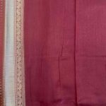 Mustard Cotton Silk Pure Banarasi Saree With Floral Zari Boota Work