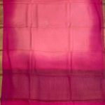 Pink Chiffon Silk Pure Banarasi Dupatta With Plain Contrast Colour Concept