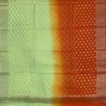 Dual Shade Khaddi Georgette Pure Silk Banarasi Dupatta With Zari Booti Work