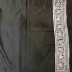 Black Mashru Silk Banarasi Saree