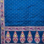 Royal Blue Mashru Silk Banarasi Saree
