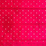 Pink Semi Silk Banarasi Dress Material