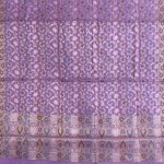 Lavender Semi Silk Dress Material