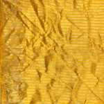 Mustard Chiniya Silk Pure Banarasi Saree With Beautiful Booti & Floral Zari Border Work