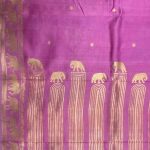 Pink Handwoven Mango Silk Banarasi Saree