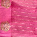 Pink Handwoven Mango Silk Banarasi Saree