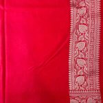 Red Mashru Silk Banarasi Saree