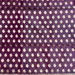 Wine Semi Silk Banarasi Dress Material